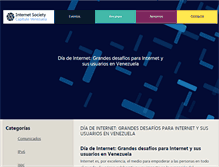 Tablet Screenshot of isocvenezuela.org